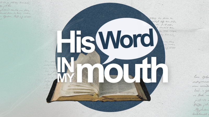 His Word In My Mouth Image